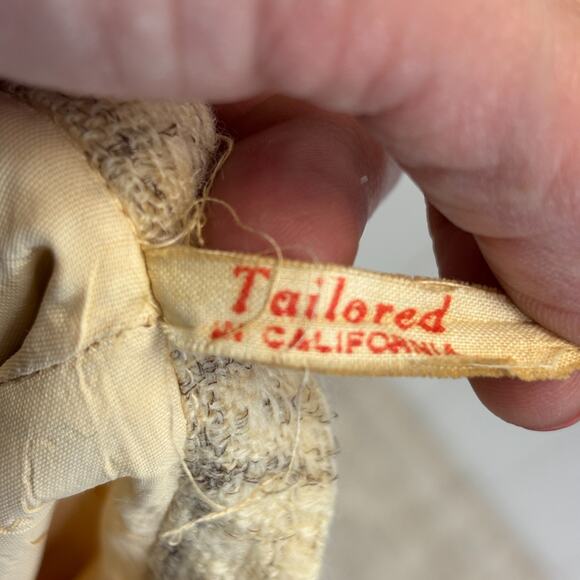 Vintage Unbranded Womens Academia Plaid Wool Straight Skirt Size M Preppy Office - Picture 6 of 8